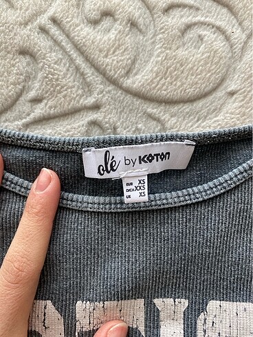 Koton koton uzun kollu crop
