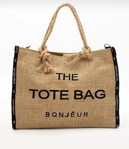  Beden Tote bag hasır