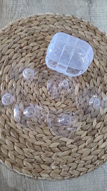 Silikon göğüs ucu koruyucu kalkan 3 set Avent, Lansinoh, Mamajoo - Görsel 2