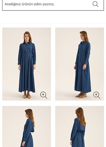 Suud Collection Minik terzi kot elbise