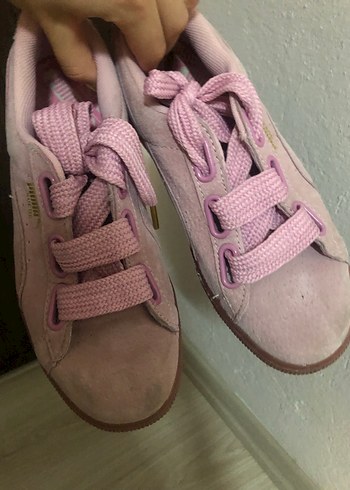 38 Beden pembe Renk Pembe Kadın Spor Ayakkabı Elastik Bağcıklı