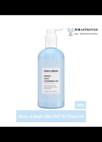 Maruderm Hassas Yüz Yıkama Jeli 400ml