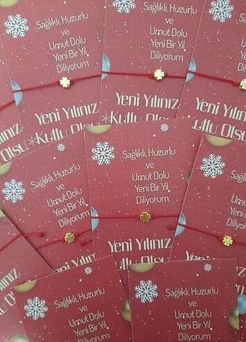 Yılbaşı bileklik