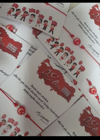 Ay yıldız bileklik