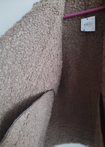 Koton Kahverengi Kürklü Deri Kadın Ceket - Görsel 6