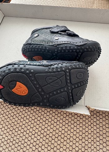 Kareli Desenli Erkek Bebek İlk Adım Ayakkabısı - Görsel 4