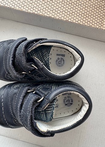 Kareli Desenli Erkek Bebek İlk Adım Ayakkabısı - Görsel 3