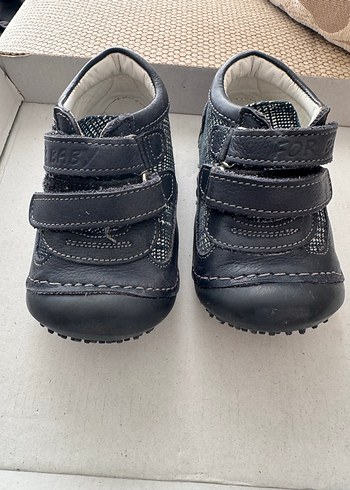 Kareli Desenli Erkek Bebek İlk Adım Ayakkabısı - Görsel 2