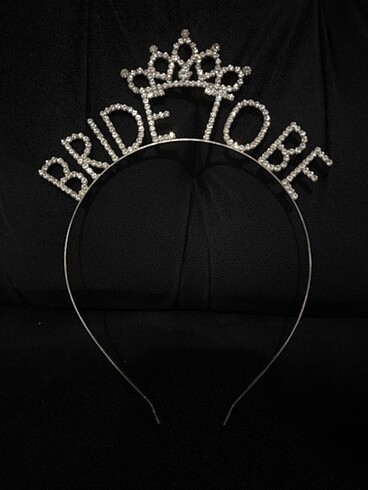 Diğer Bride to be taç ve broş