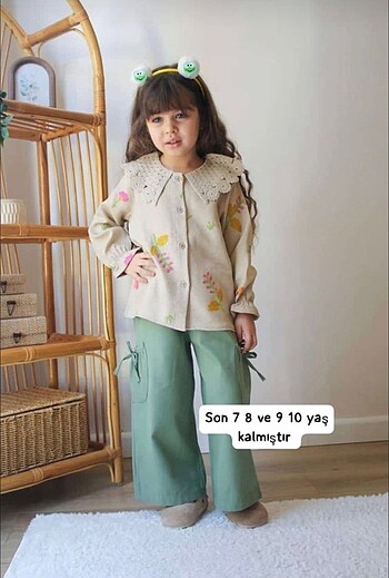 Yeşil pant takım