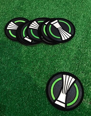  UEFA Konferans Ligi Forma Kol Patch Arma Avrupa Sıcak Press Uygu