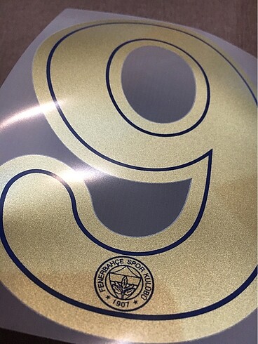 Fenerbahçe Font Çocuk Baskı Numara - Görsel 3