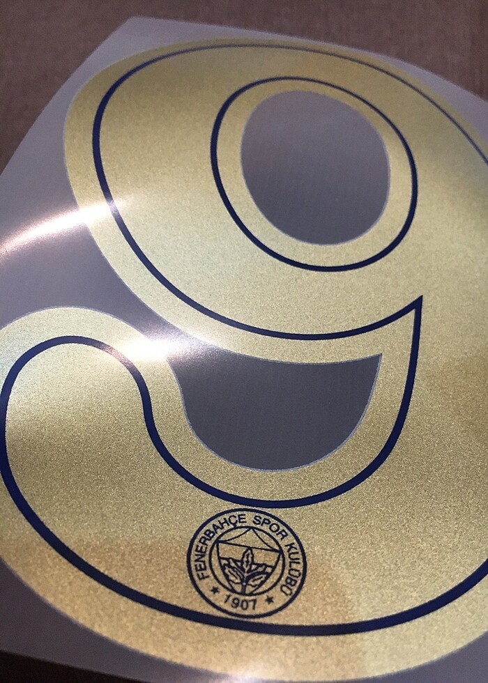 Fenerbahçe Font Çocuk Baskı Numara - Görsel 3