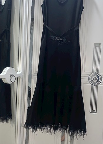 Siyah Uzun V Yaka jile - Görsel 2