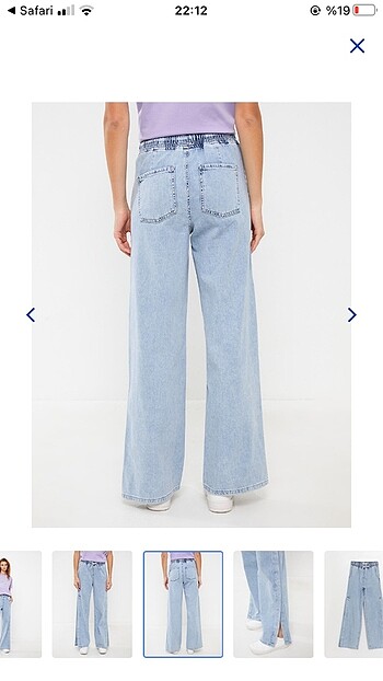 LC Waikiki Lc Waikiki Wideleg Jean