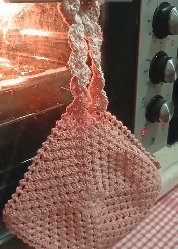Pembe El Örgüsü tutacak