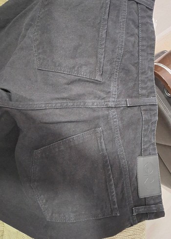 Erkek Siyah Denim Pantolon - Görsel 6