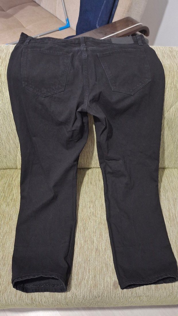 Erkek Siyah Denim Pantolon - Görsel 4