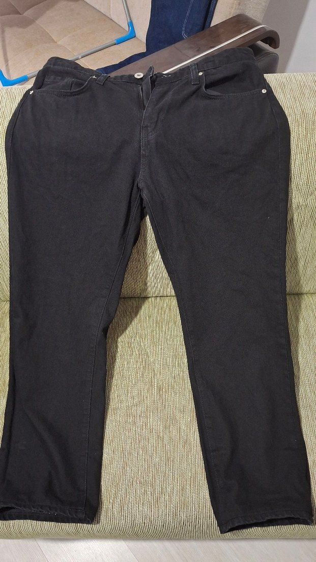 Erkek Siyah Denim Pantolon - Görsel 2