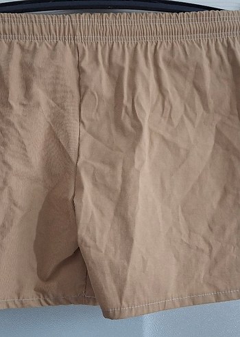 Bej Erkek Plaj Şortu - Görsel 4