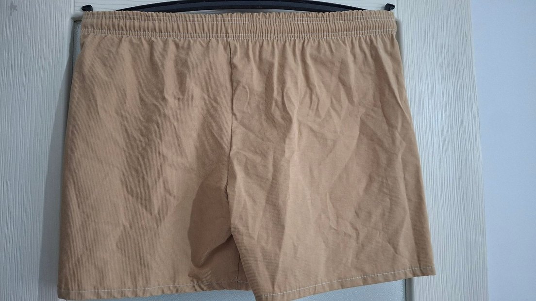 Bej Erkek Plaj Şortu - Görsel 3