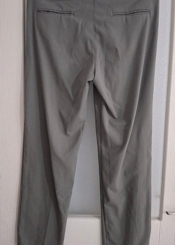 Gri Pilili Erkek Kumaş Pantolon - Görsel 4