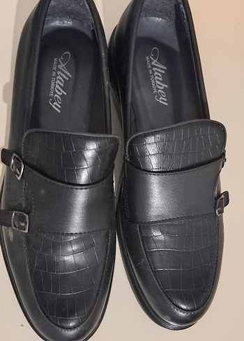 Siyah Tokalı Klasik Erkek Ayakkabı - Görsel 2