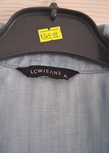 xl Beden mavi Renk Düğmeli Mavi Denim Gömlek