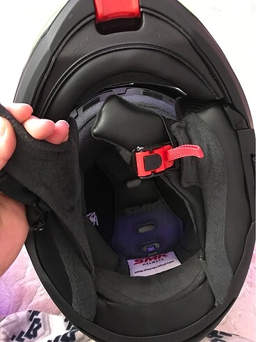 MOTORSİKLET KASKI  ( XXL)  
 BEDEN SIFIRR - Görsel 5