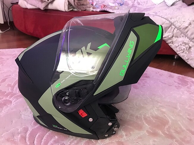 MOTORSİKLET KASKI  ( XXL)  
 BEDEN SIFIRR - Görsel 8