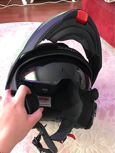 MOTORSİKLET KASKI  ( XXL)  
 BEDEN SIFIRR - Görsel 7