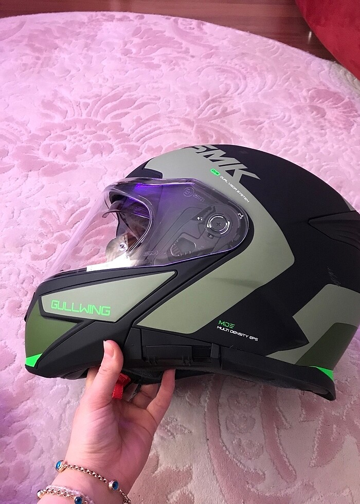 MOTORSİKLET KASKI  ( XXL)  
 BEDEN SIFIRR - Görsel 3