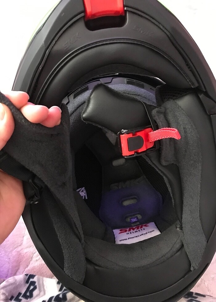 MOTORSİKLET KASKI  ( XXL)  
 BEDEN SIFIRR - Görsel 5