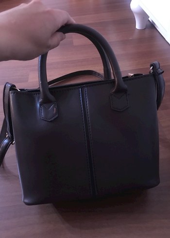 Kahverengi Deri Kadın Çanta - Görsel 3