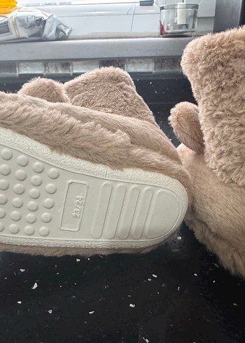 Kızlar için Gri Kürk Ev boru - Görsel 2