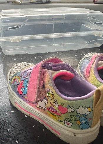 Sketchers ışıklı kız çocuk snrakers - Görsel 4