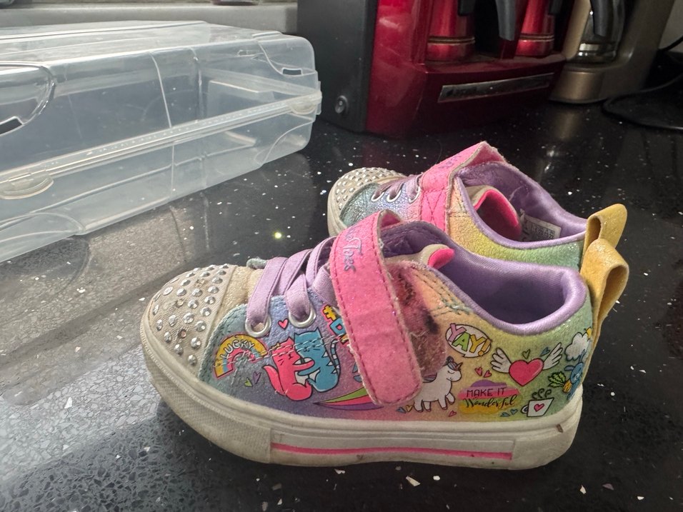 Sketchers ışıklı kız çocuk snrakers - Görsel 5