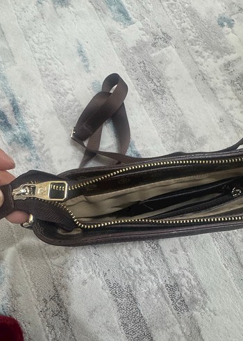 Kahverengi pirrre cardin çanta - Görsel 3