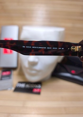 Beden kahverengi Renk RAYBAN 0316-S Mega clupmaster 990/31