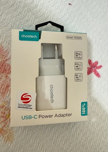 Choetech USB-C Güç Adaptörü Beyaz - Görsel 2
