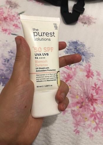 The Purest Solutions 50 SPF UVA UVB Güneş Kremi