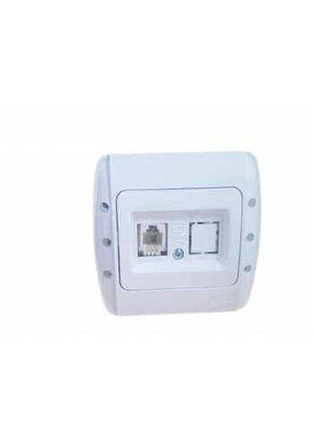 Beyaz Duvar Anahtarı ve Priz Seti - Görsel 6