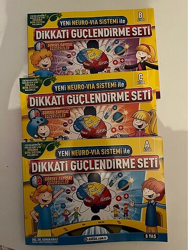  Dikkat güçlendirme seti