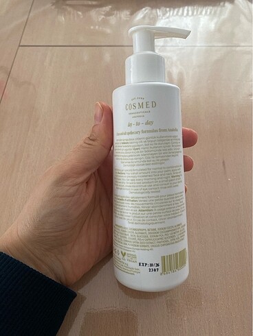 Cosmed Cosmed gentle cleansing gel yüz temizleme jeli