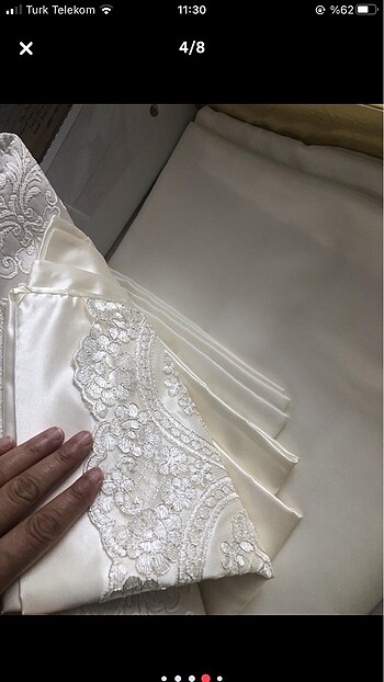 Pike takımı yatak örtüsü Hiç kullanılmadı - Görsel 5