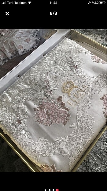 Pike takımı yatak örtüsü Hiç kullanılmadı - Görsel 6