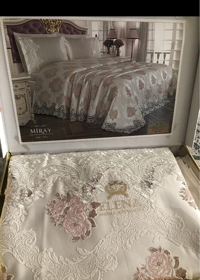 Pike takımı yatak örtüsü Hiç kullanılmadı - Görsel 2