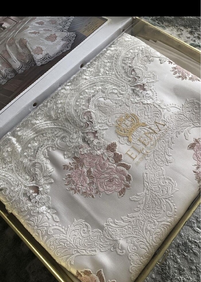 Pike takımı yatak örtüsü Hiç kullanılmadı - Görsel 3