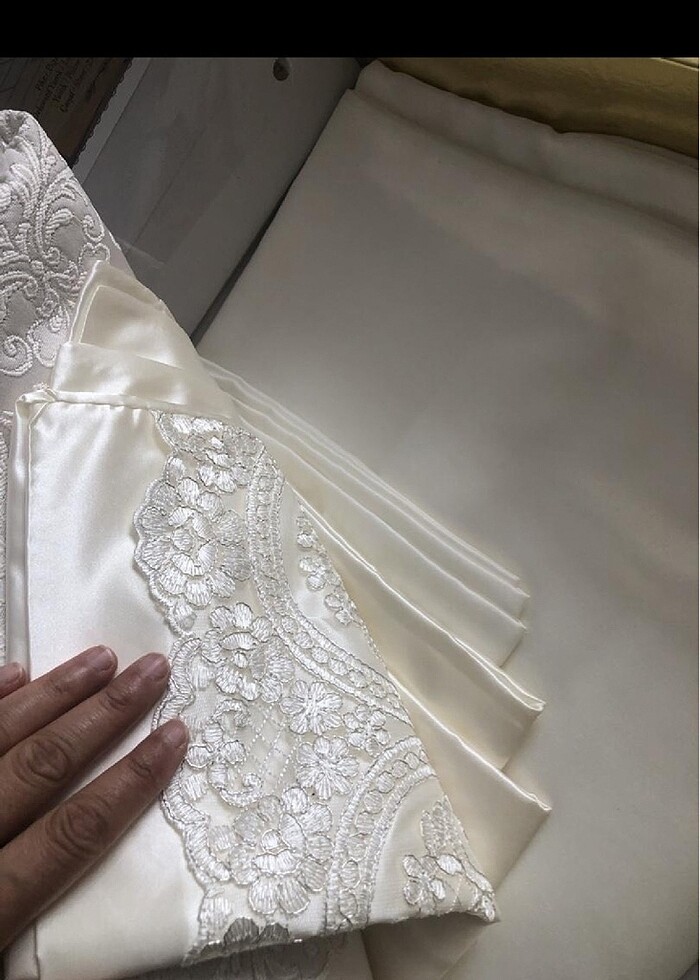 Pike takımı yatak örtüsü Hiç kullanılmadı - Görsel 5