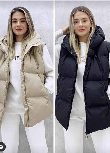 Oversize şişme yelek 